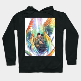 Destiel Rainbows Hoodie